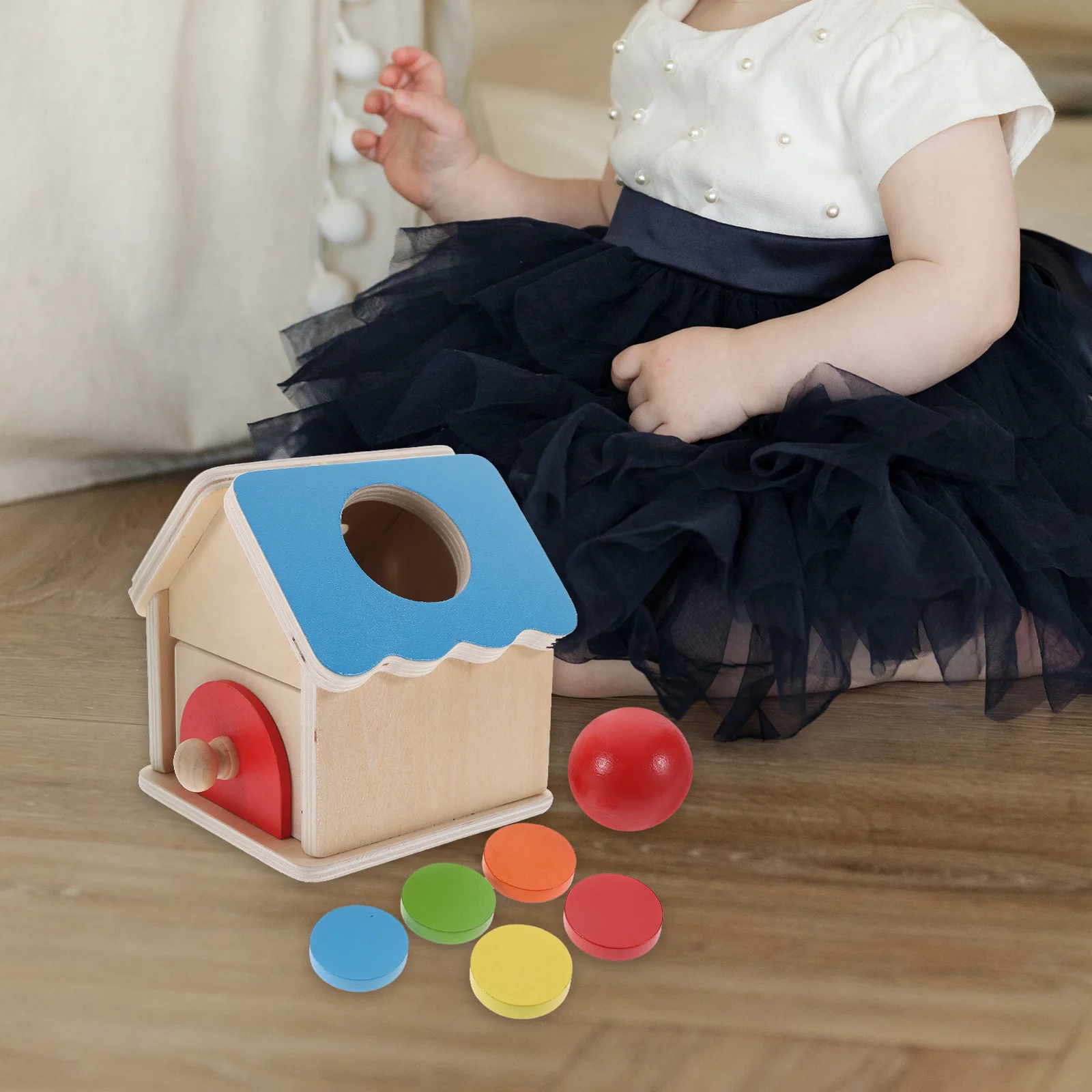 Piggy Bank Toy Montessori Infant Toys Preschool Sorting Multifunctional House for Toddlers Color Matching
Piggy Bank Toy Montessori Infant Toys Preschool Sorting Multifunctional House for Toddlers Color Matching