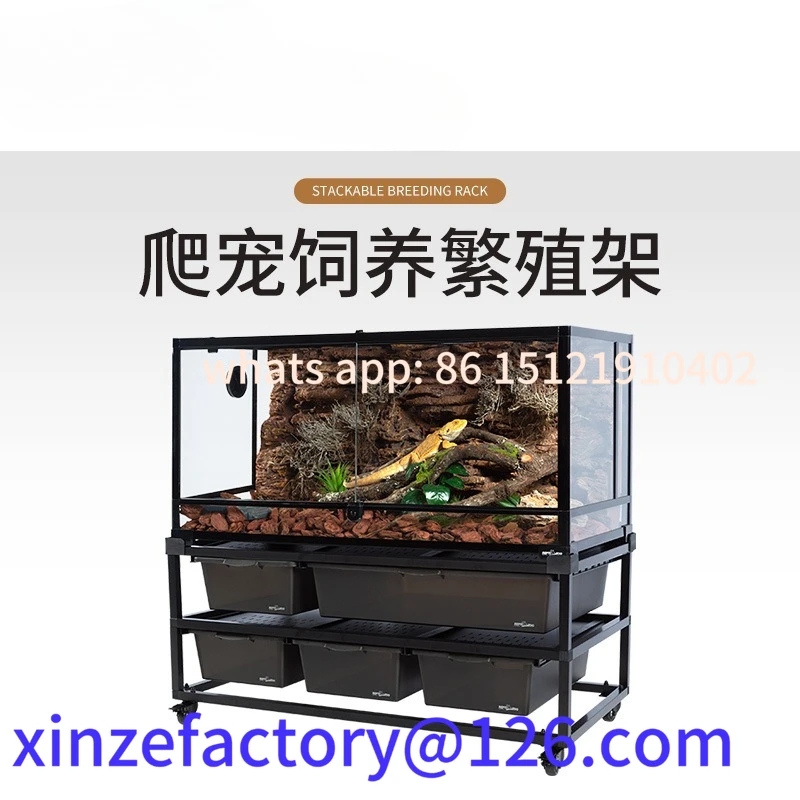 Customizable climbing cabinet palace-keeping horned frog breeding integrated feeding snake cabinet
Customizable climbing cabinet palace-keeping horned frog breeding integrated feeding snake cabinet