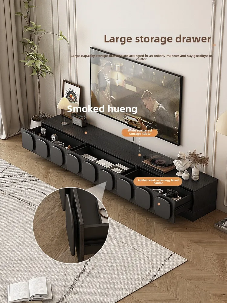 XL household French retro TV cabinet floor-to-ceiling living room black premium combination cabinet 1.6 meters
XL household French retro TV cabinet floor-to-ceiling living room black premium combination cabinet 1.6 meters