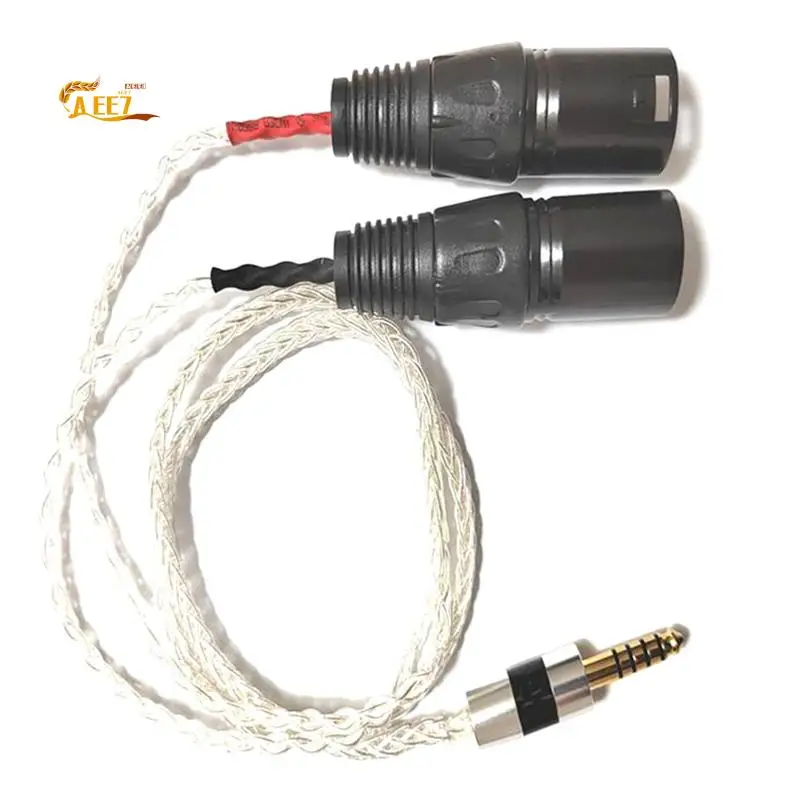AEE7-4.4Mm Balanced Male To Dual XLR Male Audio Adapter Cable - High-Quality Sound Transmission
AEE7-4.4Mm Balanced Male To Dual XLR Male Audio Adapter Cable - High-Quality Sound Transmission