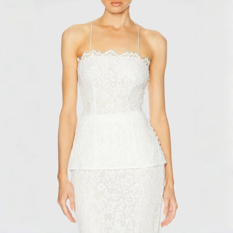 New Lace Halter Neck Peplum Maxi Dress Elegant Satin Backless Bodycon Evening Gown With Train Formal Wedding Dress For Bridal
New Lace Halter Neck Peplum Maxi Dress Elegant Satin Backless Bodycon Evening Gown With Train Formal Wedding Dress For Bridal