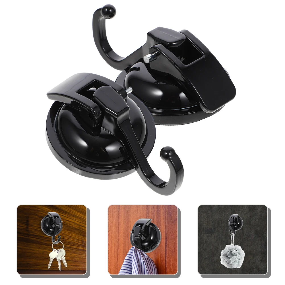 2pcs Suction Cup Hook Heavy Duty Reusable Shower Hanger For Glass Bathroom Kitchen Wall Towel Hook Easy Install No Mark 
2pcs Suction Cup Hook Heavy Duty Reusable Shower Hanger For Glass Bathroom Kitchen Wall Towel Hook Easy Install No Mark
