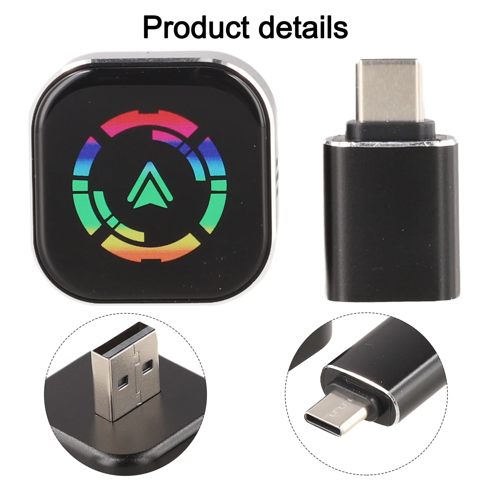For CarPlay Wireless Adapter Device 2-in-1 Box for Android Auto Functionality on Factory-Activated For CarPlay Vehicles
For CarPlay Wireless Adapter Device 2-in-1 Box for Android Auto Functionality on Factory-Activated For CarPlay Vehicles