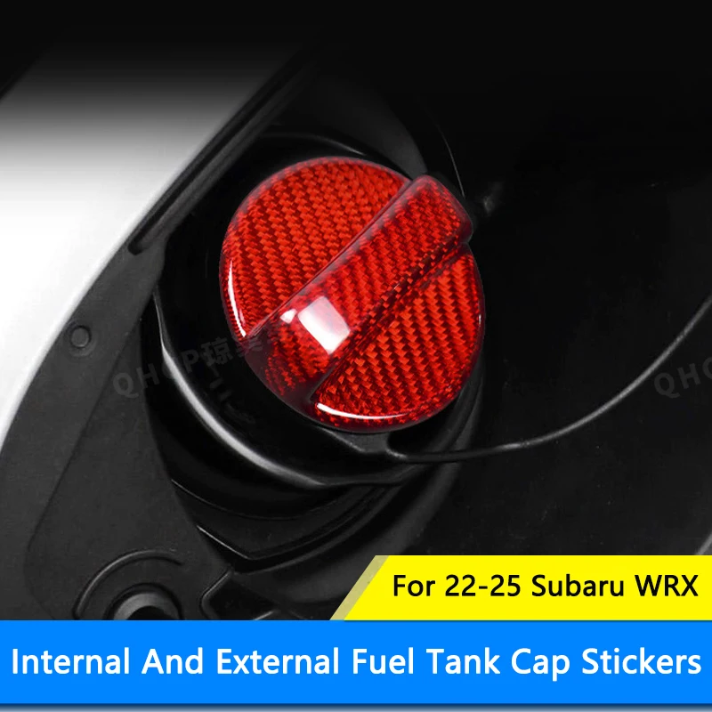 QHCP Car Fuel Tank Cover Inner Outer Fuel Cap Decorative Sticker Trims Real Carbon Fiber For Subaru WRX 22-25 Exterior Accessory
QHCP Car Fuel Tank Cover Inner Outer Fuel Cap Decorative Sticker Trims Real Carbon Fiber For Subaru WRX 22-25 Exterior Accessory