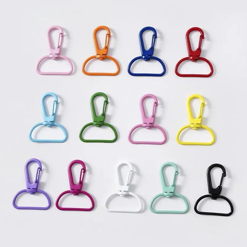 30pcs Semicircle Snap Buckles Keychain Lobster Clasps For Making Key Ring Hooks Handcraft Jewelry Accessories
30pcs Semicircle Snap Buckles Keychain Lobster Clasps For Making Key Ring Hooks Handcraft Jewelry Accessories