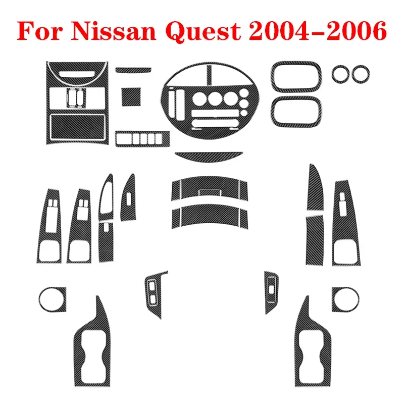 For Nissan Quest 2004 2005 2006 Carbon Fiber Black Sticker Car Interior Decorative Accessories Center Control Panel Gear Shift
For Nissan Quest 2004 2005 2006 Carbon Fiber Black Sticker Car Interior Decorative Accessories Center Control Panel Gear Shift