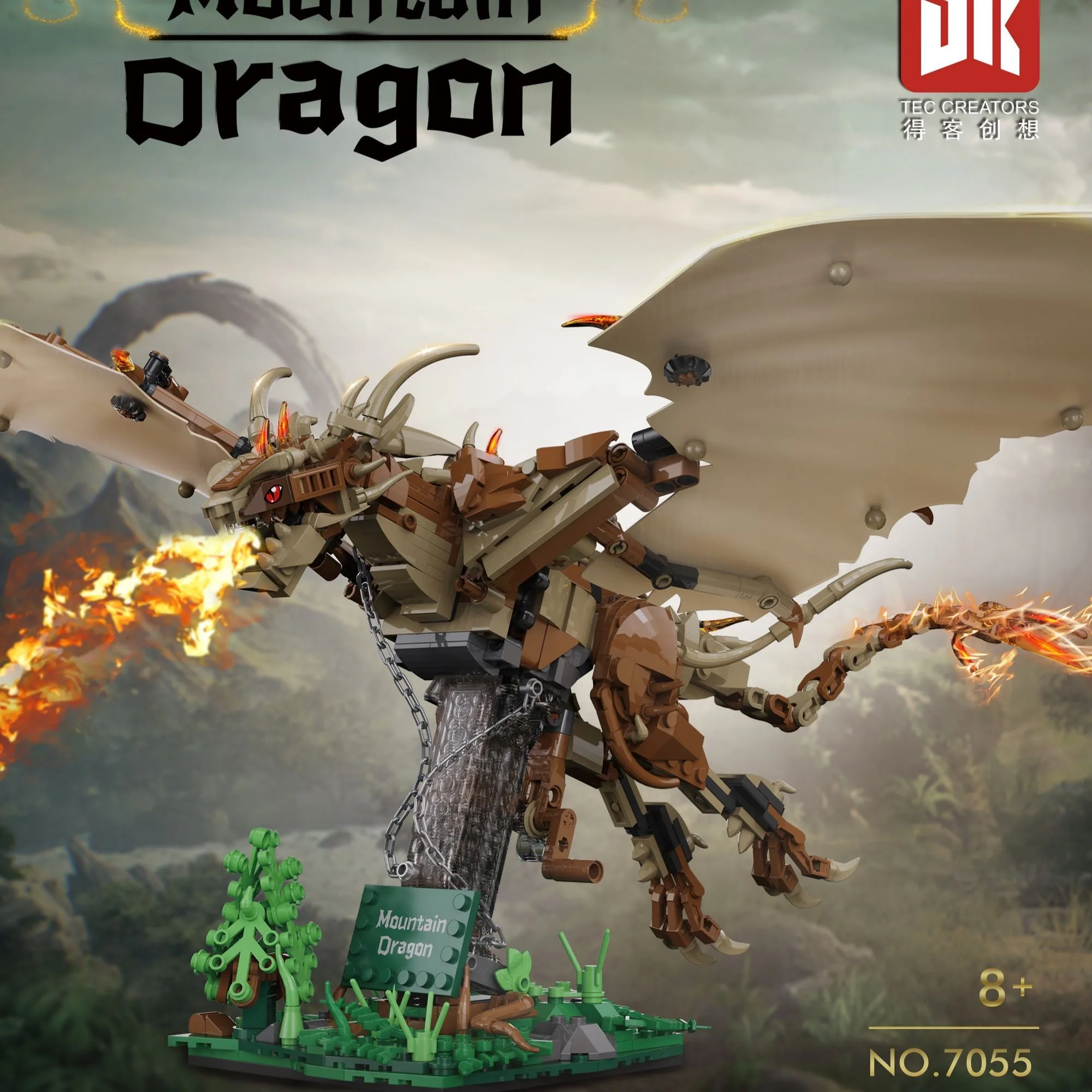 Hungarian Phytosaurus building block toys 3D assembly Magic World Boys Gifts STEM educational fantasy model kit
Hungarian Phytosaurus building block toys 3D assembly Magic World Boys Gifts STEM educational fantasy model kit