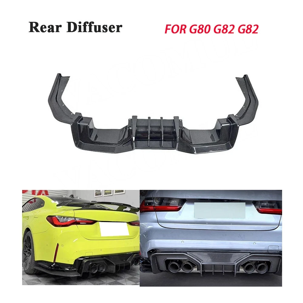 VACOMUL Carbon Fiber Rear Diffuser For BMW 3 4 Series G80 M3 G82 G83 M4 2020+ Body Kit FRP Car Rear Exterior Accessories
VACOMUL Carbon Fiber Rear Diffuser For BMW 3 4 Series G80 M3 G82 G83 M4 2020+ Body Kit FRP Car Rear Exterior Accessories