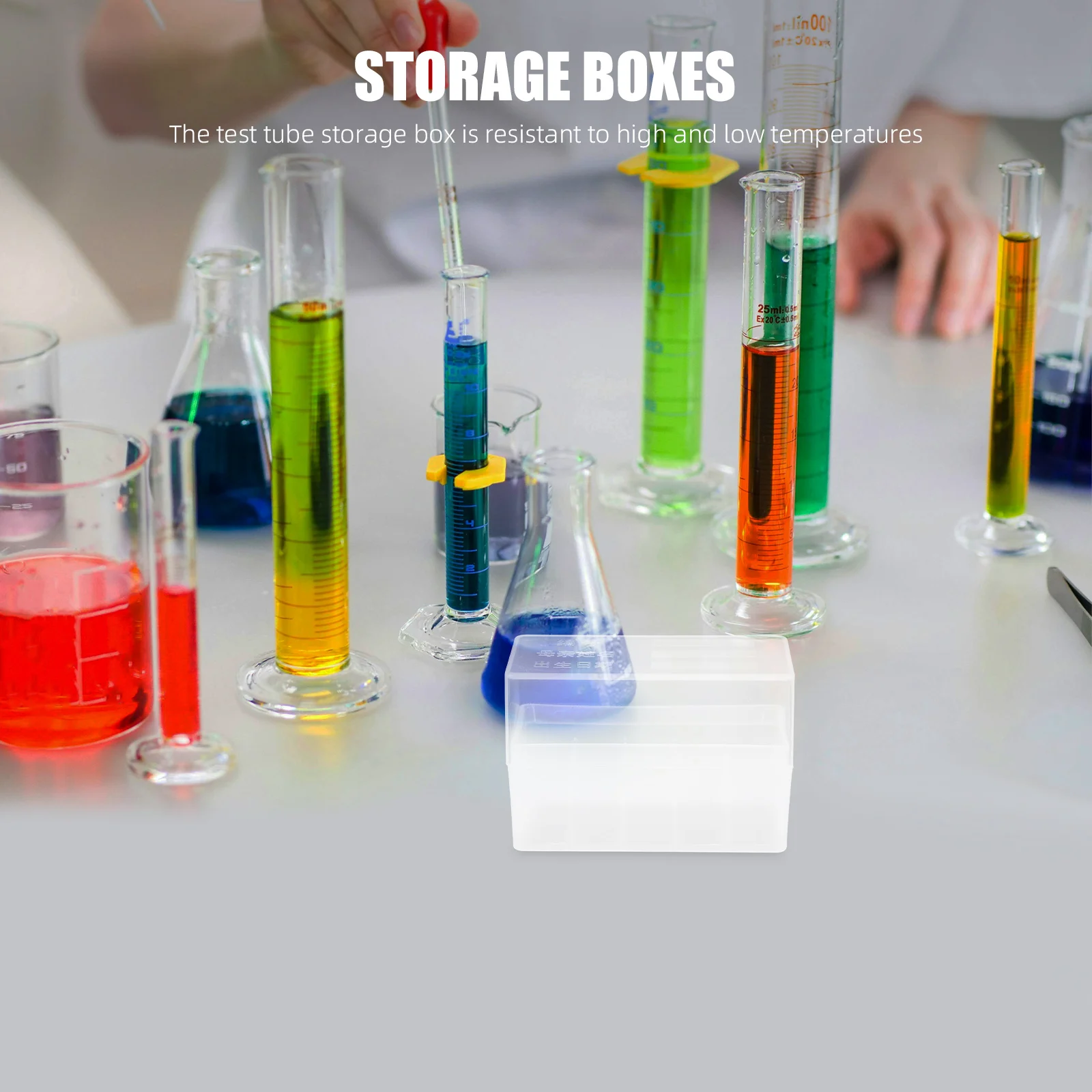 Tube Freezer Bin Racks Case Sample Container Organizer Plastic Storage Tray Test Tubes
Tube Freezer Bin Racks Case Sample Container Organizer Plastic Storage Tray Test Tubes