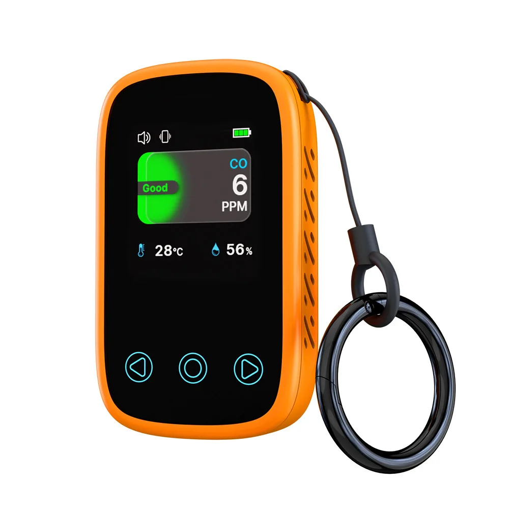 Carbon monoxide detector Measure temperature, humidity, and carbon monoxide Mini, compact and portable display screen Backlight
Carbon monoxide detector Measure temperature, humidity, and carbon monoxide Mini, compact and portable display screen Backlight