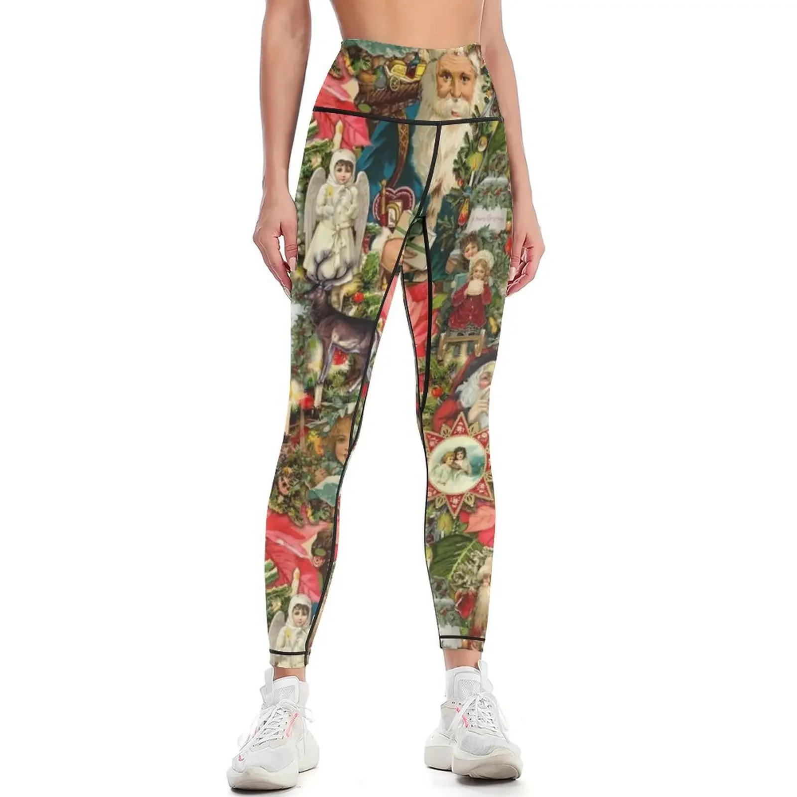Christmas Vintage Victorian Scrap Collage Leggings sport pants sports tennis for Legging sport Womens Leggings
Christmas Vintage Victorian Scrap Collage Leggings sport pants sports tennis for Legging sport Womens Leggings