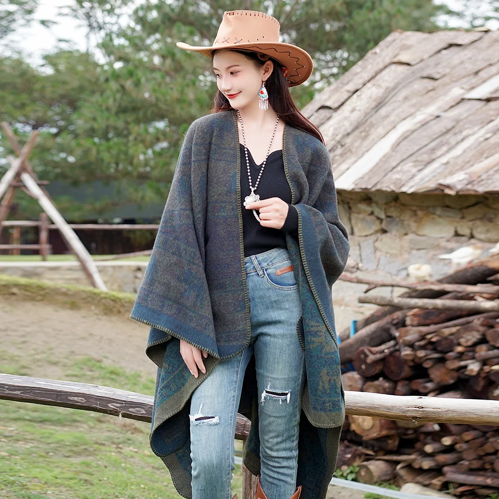 Women's Knitted Shawl Air Conditioned Vacation Outerwear Ethnic Style Tibet Xinjiang Yunnan Travel Clothes Coat Casual Commut...
Women's Knitted Shawl Air Conditioned Vacation Outerwear Ethnic Style Tibet Xinjiang Yunnan Travel Clothes Coat Casual Commut...