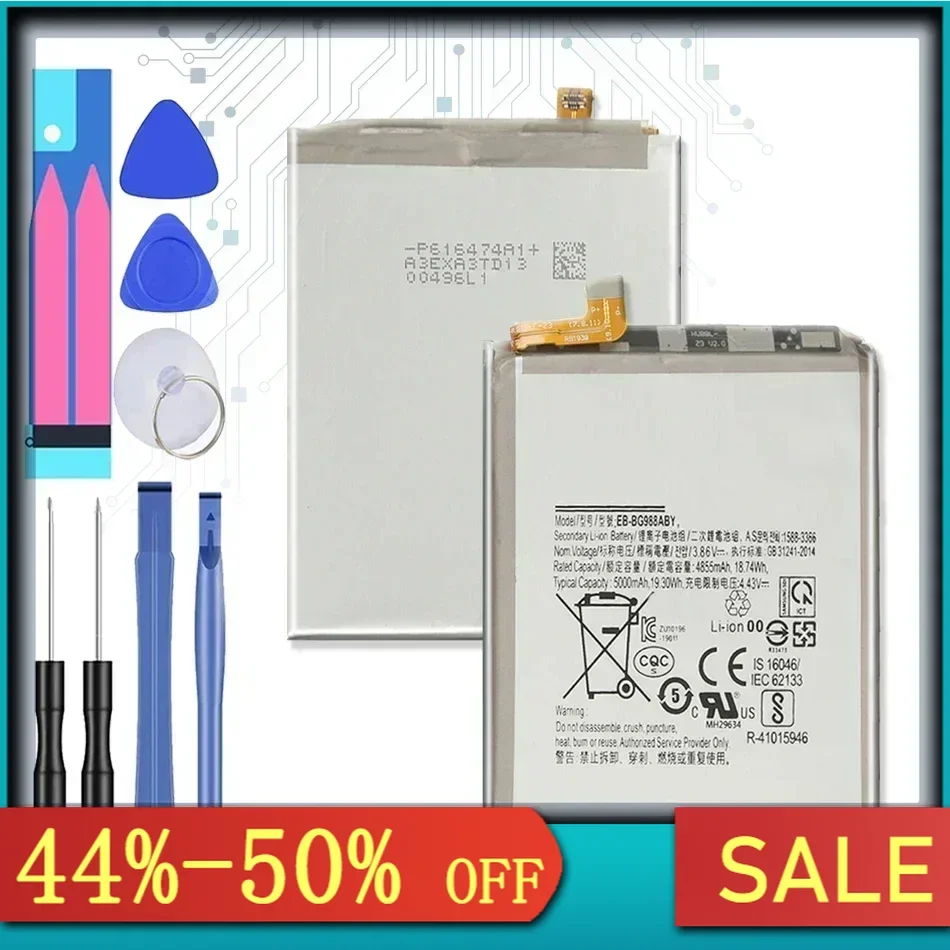 5000 мАч EB-BG988ABY для Samsung Galaxy S20 Ultra S20Ultra S20U аккумуляторы Высококачественная сменная запасная батарея для мобильного телефона
5000 мАч EB-BG988ABY для Samsung Galaxy S20 Ultra S20Ultra S20U аккумуляторы Высококачественная сменная запасная батарея для мобильного телефона