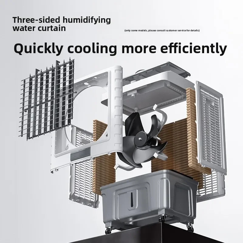 Superior Industrial Air Conditioner Air Conditioner Fan Household Refrigerator Plus Water Cooling Mobile Small Air Conditioner C
Superior Industrial Air Conditioner Air Conditioner Fan Household Refrigerator Plus Water Cooling Mobile Small Air Conditioner C