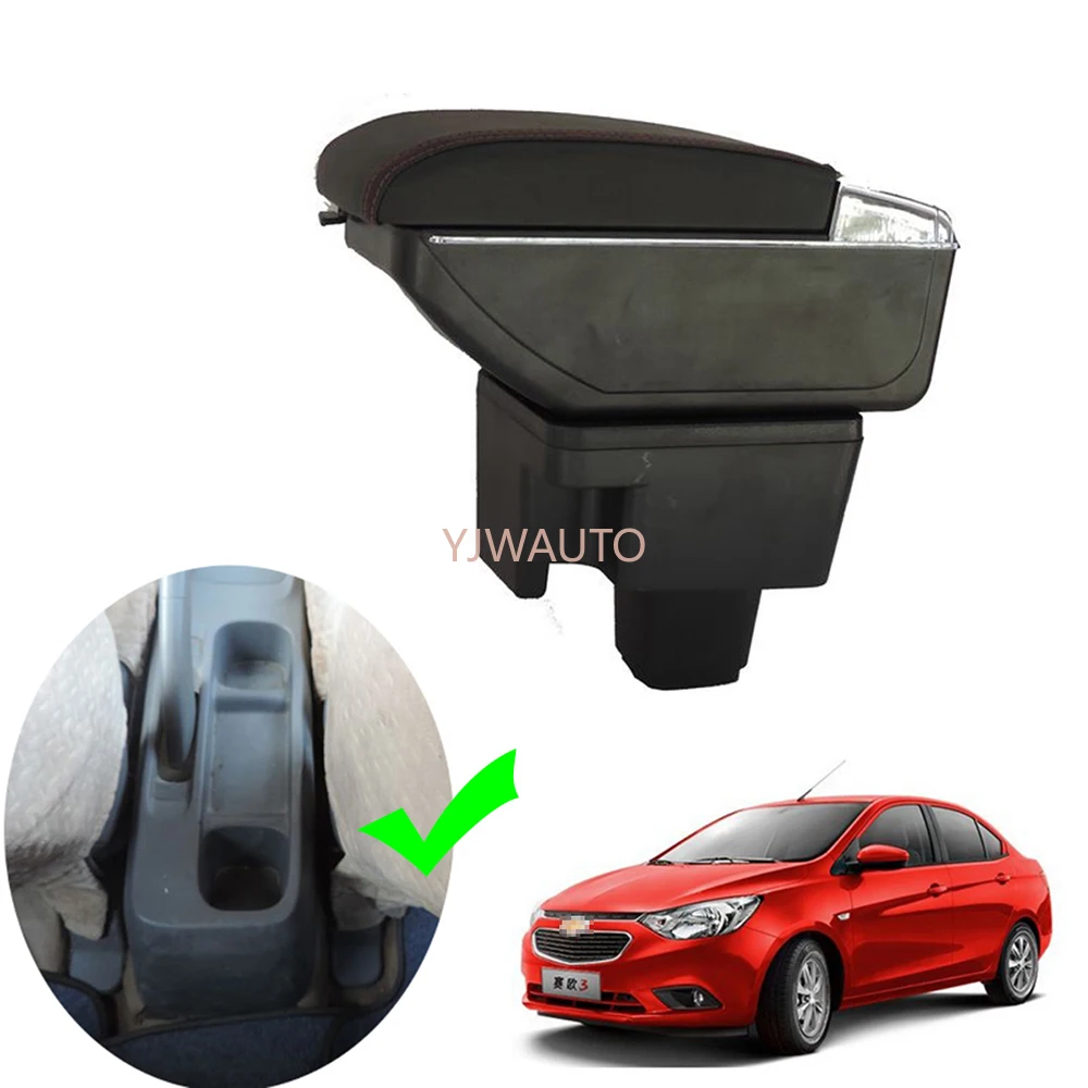 Armrest For Chevrolet Sail 2010~2014 Center Console Box Car Arm Rest Ashtray Storage Box with CUP Holder
Armrest For Chevrolet Sail 2010~2014 Center Console Box Car Arm Rest Ashtray Storage Box with CUP Holder