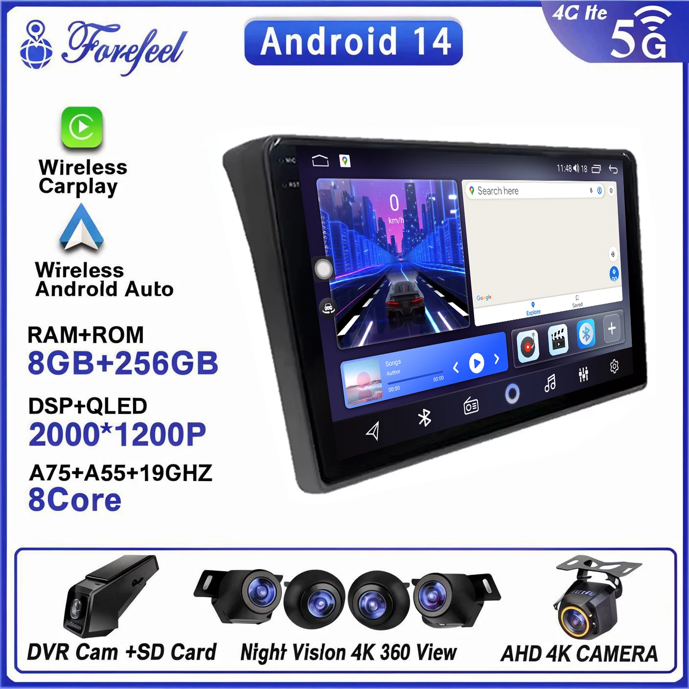 Android 14 For Fiat Ducato Peugeot Boxer Citroen Jumper 2 2006-2022 Screen Multimedia Player Navigation Stereo Auto Radio GPS BT
Android 14 For Fiat Ducato Peugeot Boxer Citroen Jumper 2 2006-2022 Screen Multimedia Player Navigation Stereo Auto Radio GPS BT