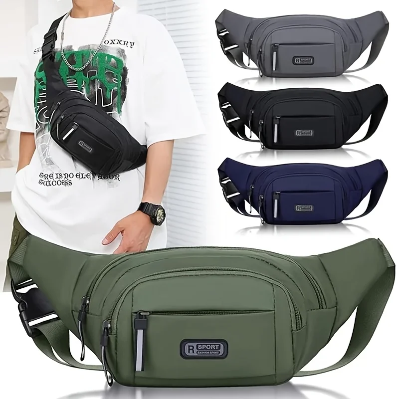 1 Adjustable Fanny Pack with Zipper – Unlined Nylon (Unisex), Sporty for Hiking/Travel/Camping/Running, Safe Zipper Pocket
1 Adjustable Fanny Pack with Zipper – Unlined Nylon (Unisex), Sporty for Hiking/Travel/Camping/Running, Safe Zipper Pocket