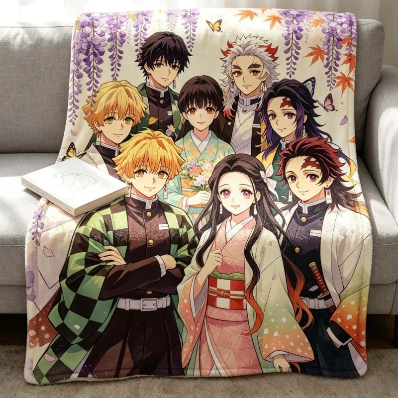 Anime Demon Slayer Lunch Break Plush Blankets Cartoon Agatsuma Zenitsu Office Lunch Break Warm Blanket Home Sofa Shawl Blanket
Anime Demon Slayer Lunch Break Plush Blankets Cartoon Agatsuma Zenitsu Office Lunch Break Warm Blanket Home Sofa Shawl Blanket