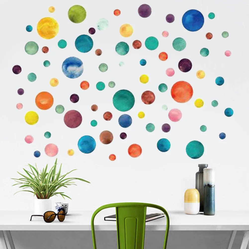 1Pcs Colorful Dots Wall Sticker Nursery Kids Room Home Decor PVC Waterproof Removable Easy Apply Wall Decal
1Pcs Colorful Dots Wall Sticker Nursery Kids Room Home Decor PVC Waterproof Removable Easy Apply Wall Decal