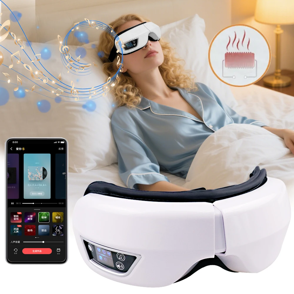 Folding Eye Massager Vibration Eye Mask with Heat and Bluetooth Music 6D Care Airbag Eye Care Device Removal Dark Circle Relax
Folding Eye Massager Vibration Eye Mask with Heat and Bluetooth Music 6D Care Airbag Eye Care Device Removal Dark Circle Relax