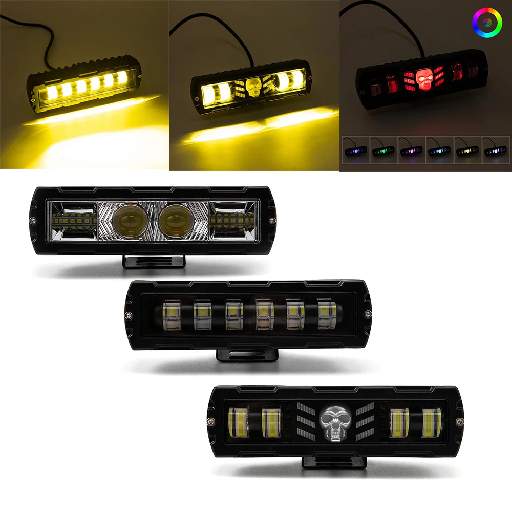 Evomosa 60W 7D 6 Inch LED Light Bar 4X4 offroad Spotlight Ultra-HD Lens Work Lamp 12V 24V for Motorcycle ATV Truck Running Light
Evomosa 60W 7D 6 Inch LED Light Bar 4X4 offroad Spotlight Ultra-HD Lens Work Lamp 12V 24V for Motorcycle ATV Truck Running Light