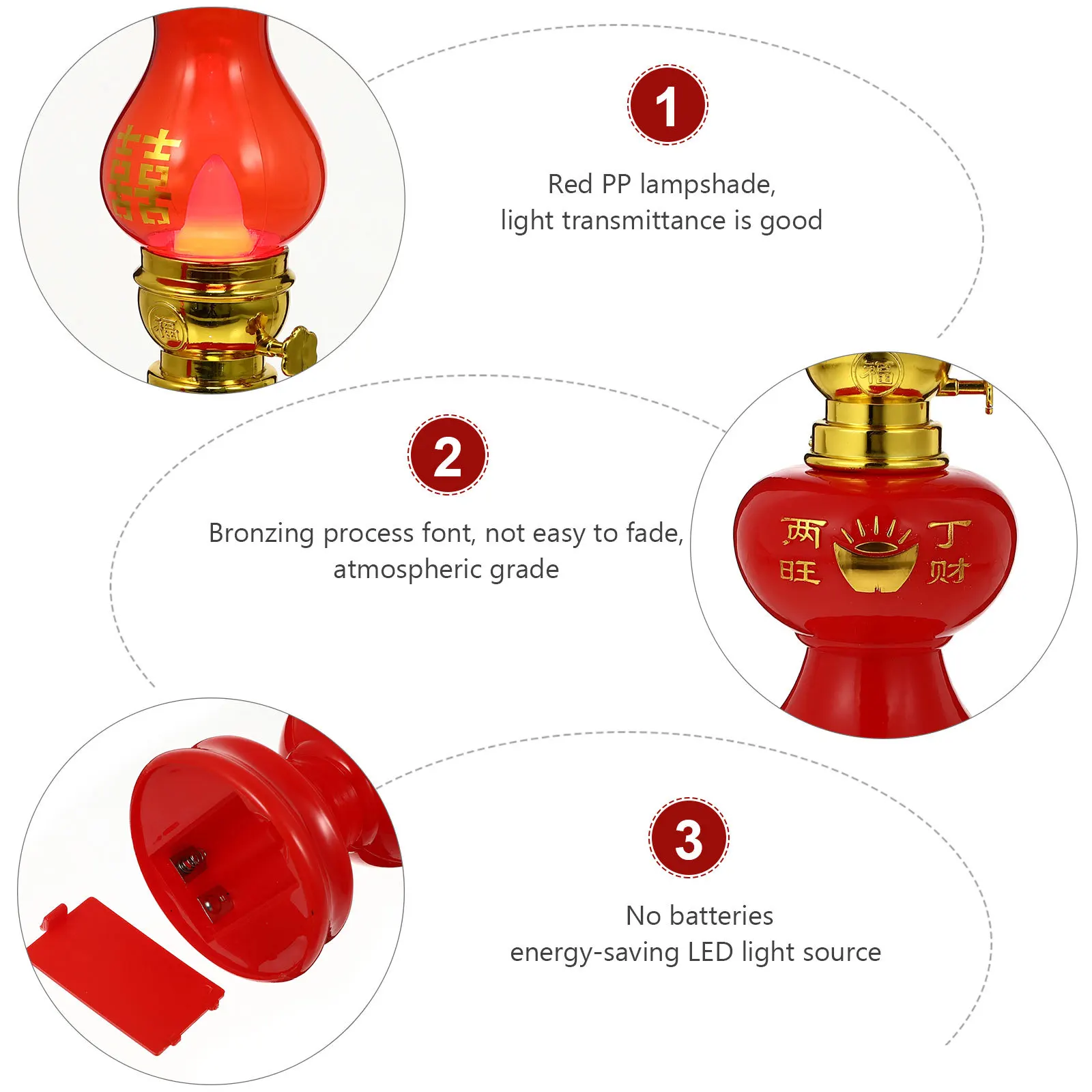 1Pair Wedding LED Lamp Chinese Traditional Retro Electric Flameless Romantic LED Decorative Desktop Lamp
1Pair Wedding LED Lamp Chinese Traditional Retro Electric Flameless Romantic LED Decorative Desktop Lamp