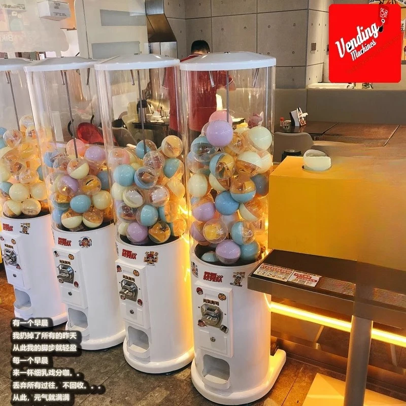 Children's coin-operated big twisted egg gift vending machine Warm-up lottery coin slot machine
Children's coin-operated big twisted egg gift vending machine Warm-up lottery coin slot machine