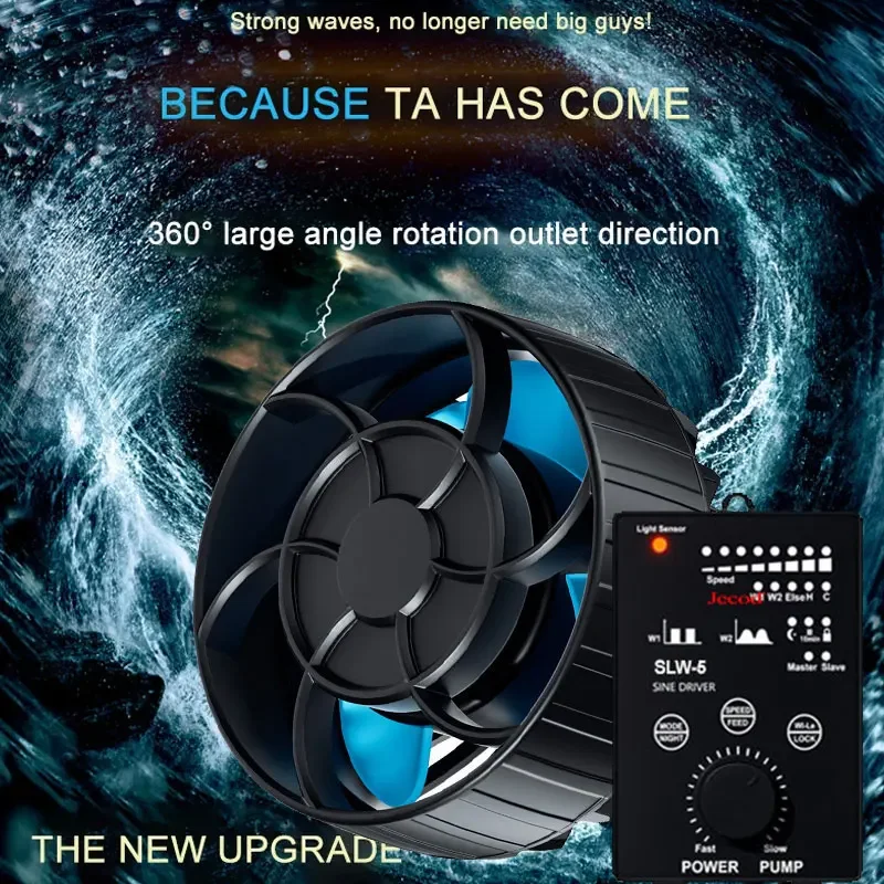 DC 12/24V Intelligent Frequency Wave Pump WiFi Control Fish Tank Wave Pump Aquarium Accessories Powerful Wave-making Oxygenator
DC 12/24V Intelligent Frequency Wave Pump WiFi Control Fish Tank Wave Pump Aquarium Accessories Powerful Wave-making Oxygenator