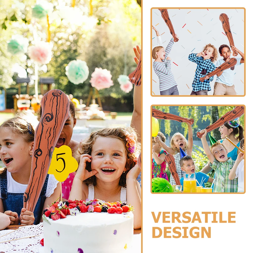 3 Pcs Toy Inflatable Stick Bat Prop Decoration Wooden Baseball Bats Cheering Sticks Props Brown 
3 Pcs Toy Inflatable Stick Bat Prop Decoration Wooden Baseball Bats Cheering Sticks Props Brown