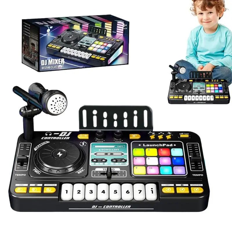 Music Mixer Piano Toy Piano Keyboard Portable USB Charging With Lights DJ Learning Keyboard Mixer Digital Audio Children's
Music Mixer Piano Toy Piano Keyboard Portable USB Charging With Lights DJ Learning Keyboard Mixer Digital Audio Children's