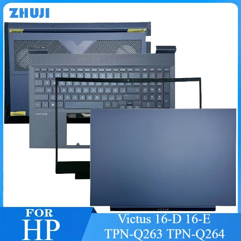For HP Victus 16-D 16-E TPN-Q263 TPN-Q264 LCD top cover screen back case front bezel frame upper lower palm rest bottom shell
For HP Victus 16-D 16-E TPN-Q263 TPN-Q264 LCD top cover screen back case front bezel frame upper lower palm rest bottom shell