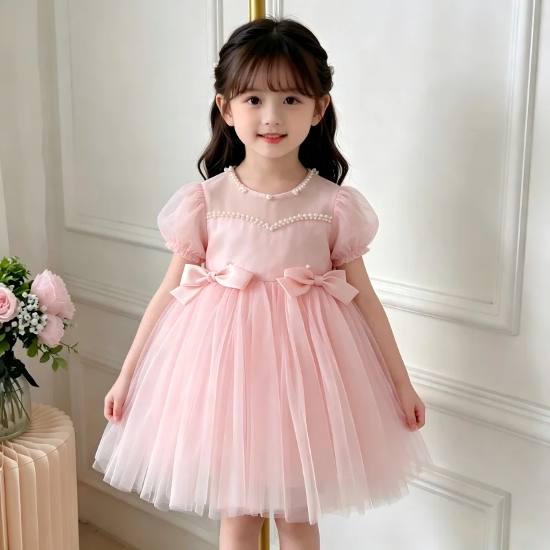 Treasure Princess DressKorean Style Children Dress Baby Birthday Puffy Veil Dress with Shawl Kids One Year Old Princess Dresses
Treasure Princess DressKorean Style Children Dress Baby Birthday Puffy Veil Dress with Shawl Kids One Year Old Princess Dresses