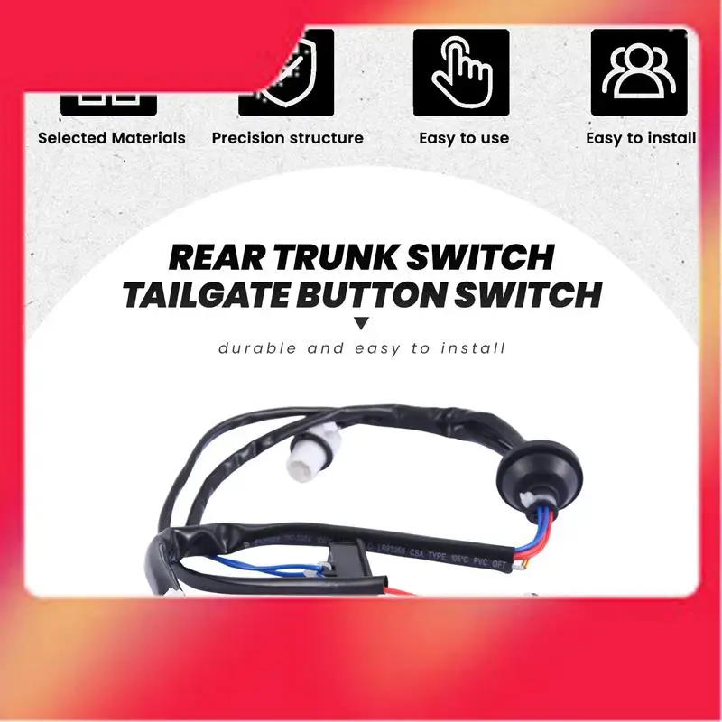 25380-JG00A 25380JG00A Car Rear Trunk Switch Tailgate Button Switch For Nissan X-Trail 2007-2014-M54K
25380-JG00A 25380JG00A Car Rear Trunk Switch Tailgate Button Switch For Nissan X-Trail 2007-2014-M54K