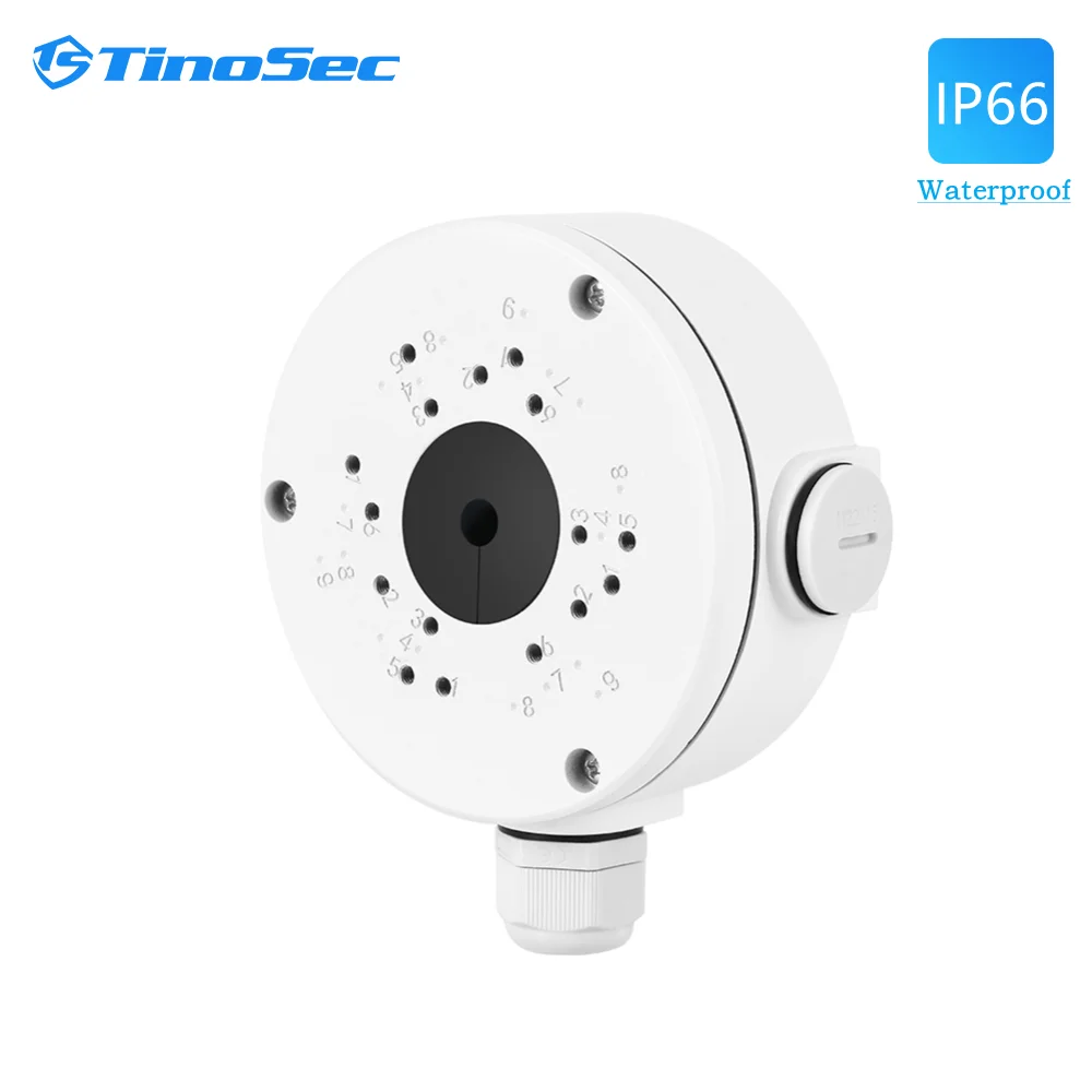 TinoSec Camera Junction Box IP66 Waterproof CCTV IP Camera Stand Home Security Camera Holder Bracket For Surveillance Camera
TinoSec Camera Junction Box IP66 Waterproof CCTV IP Camera Stand Home Security Camera Holder Bracket For Surveillance Camera