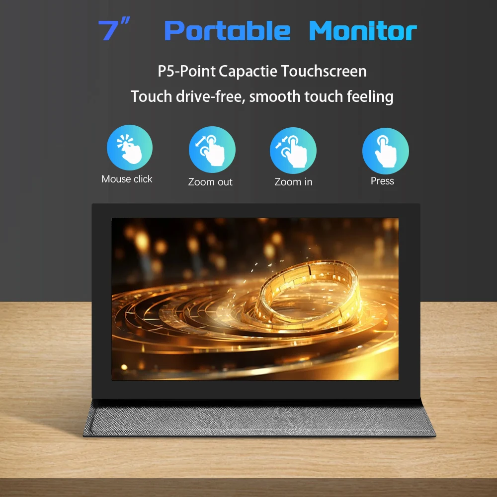 7-дюймовый IPS ЖК-дисплей Mini HDMI-совместимый универсальный сенсорный экран для Raspberry Pi 5 4 Windows PC Игровая консоль с держателем корпуса
7-дюймовый IPS ЖК-дисплей Mini HDMI-совместимый универсальный сенсорный экран для Raspberry Pi 5 4 Windows PC Игровая консоль с держателем корпуса