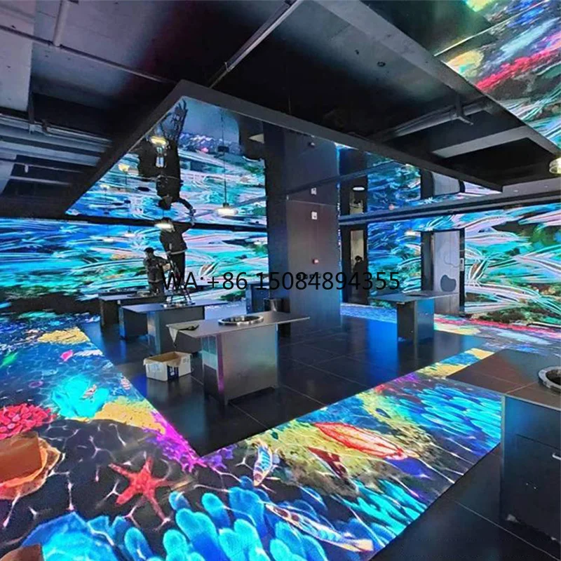 P4.81 Waterproof Tile Led Screen Dance Floor Interactive Display
P4.81 Waterproof Tile Led Screen Dance Floor Interactive Display