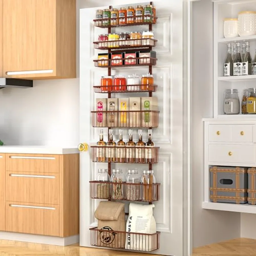 Over The Door Pantry Organizer, Pantry Door Organizer Shelves, Kitchen Organizers and Storage, Hanging Basket Wall Spice Rack S
Over The Door Pantry Organizer, Pantry Door Organizer Shelves, Kitchen Organizers and Storage, Hanging Basket Wall Spice Rack S