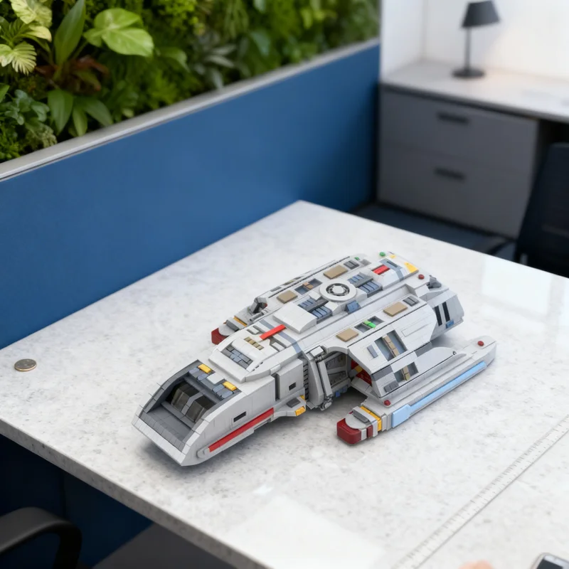 4266pcs MOC Star Trek Runabout Space Model Building Blocks DIY Gift Creative Collectible Display Decor Premium Adult Kids Desk
4266pcs MOC Star Trek Runabout Space Model Building Blocks DIY Gift Creative Collectible Display Decor Premium Adult Kids Desk
