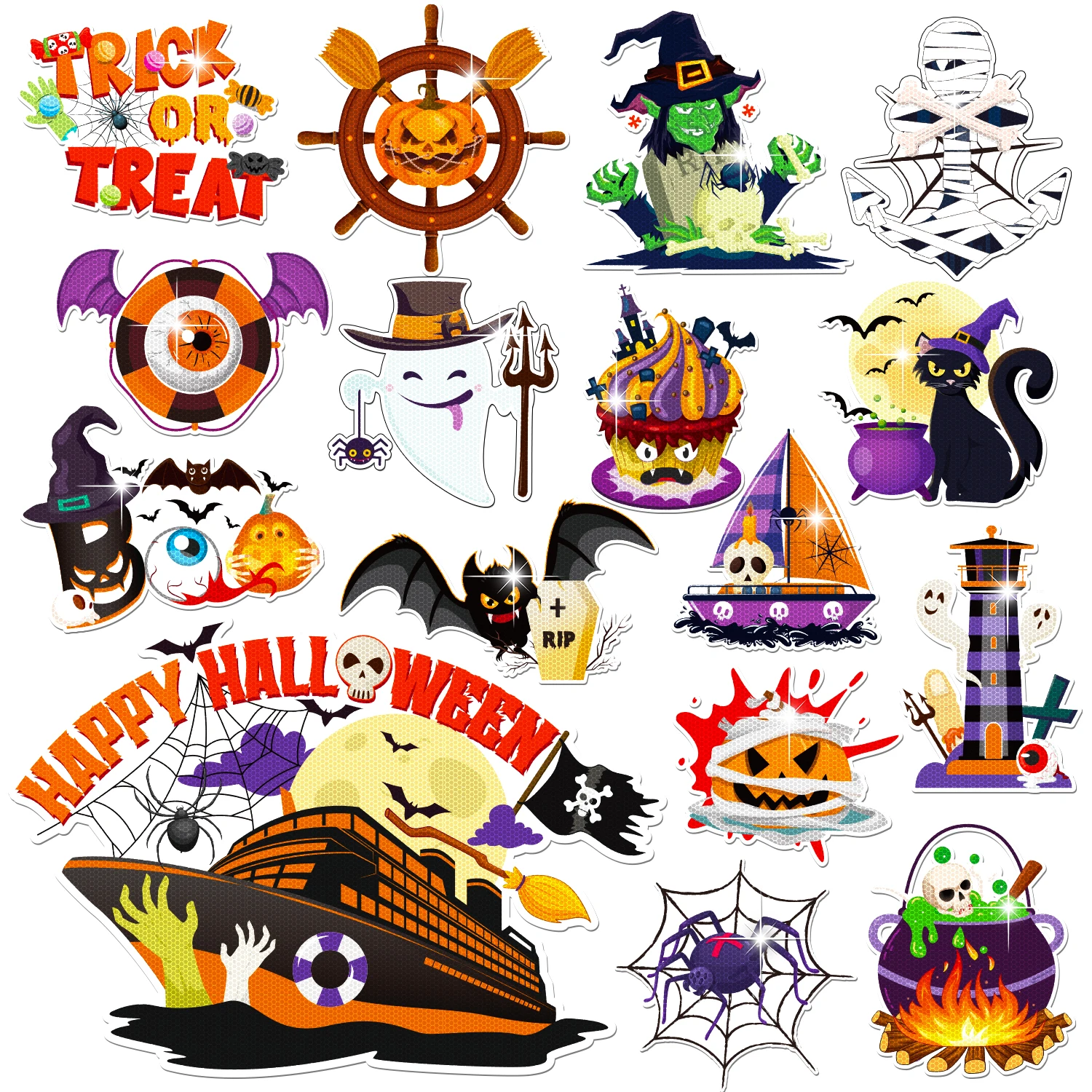 16 Pcs Halloween Magnets Reflective Car Magnets Decorations Halloween Refrigerator Magnetic Stickers Holiday Pumpkin Bat Magnet
16 Pcs Halloween Magnets Reflective Car Magnets Decorations Halloween Refrigerator Magnetic Stickers Holiday Pumpkin Bat Magnet