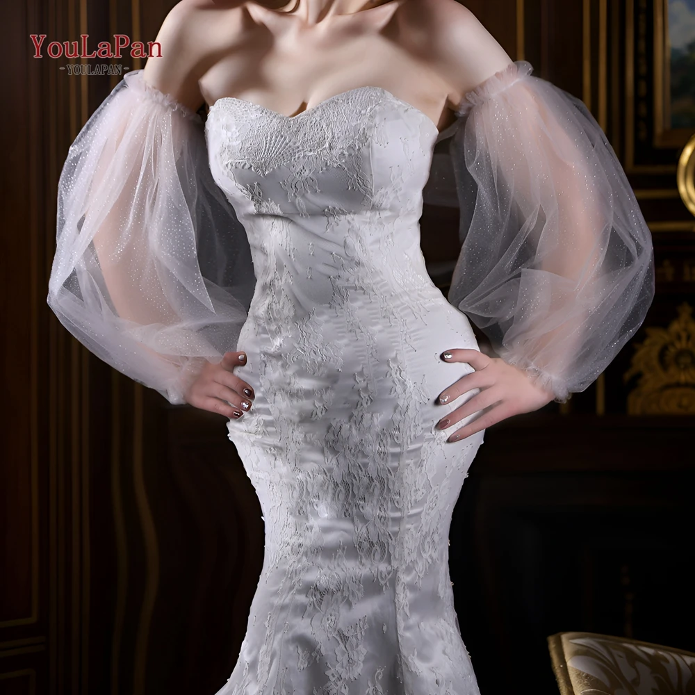 TOPQUEEN Lightweight Breathable Mesh Long Women's Shoulder Sleeves for Bride Sleeveless Wedding Dress and Party Dance VM10-X
TOPQUEEN Lightweight Breathable Mesh Long Women's Shoulder Sleeves for Bride Sleeveless Wedding Dress and Party Dance VM10-X