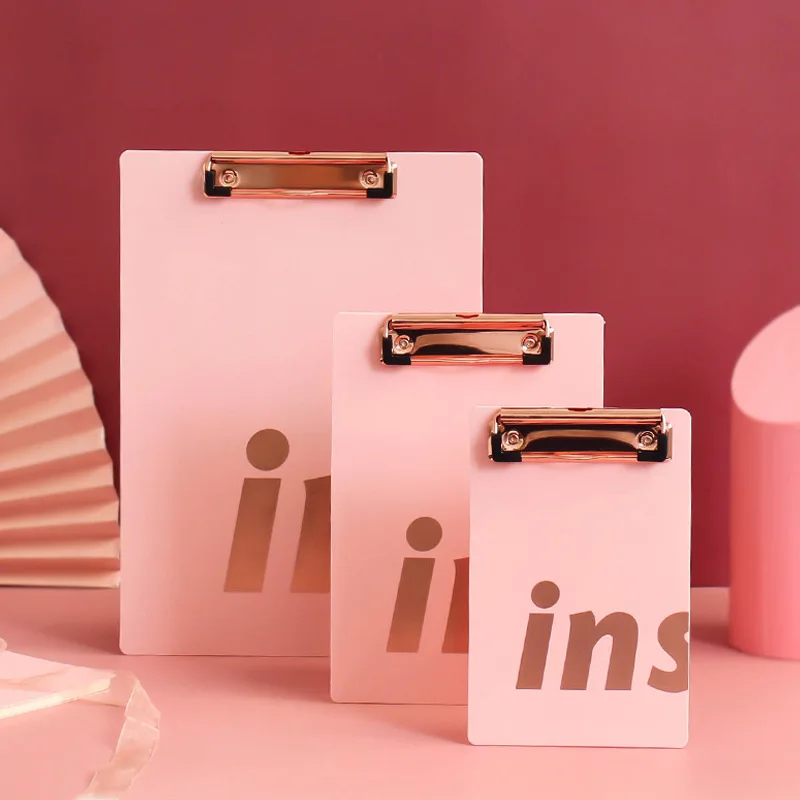 Pink Gold Foil Clipboard A4 Writing Board for Students Ins Kids Girl Cute Exam Paper Holder Office File Clip Stationery Supply
Pink Gold Foil Clipboard A4 Writing Board for Students Ins Kids Girl Cute Exam Paper Holder Office File Clip Stationery Supply