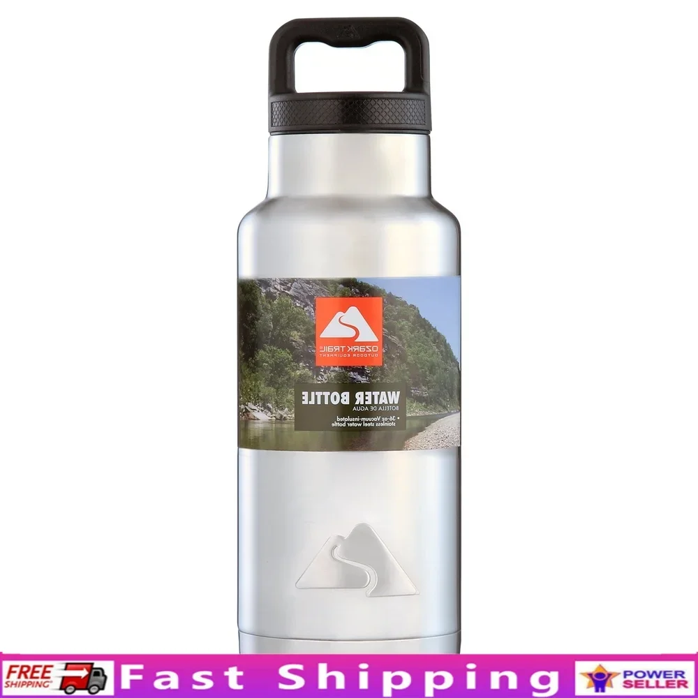Insulated Double Wall Stainless Steel Water Bottle with Wide Mouth Perfect Hiking Camping Travel Adventures
Insulated Double Wall Stainless Steel Water Bottle with Wide Mouth Perfect Hiking Camping Travel Adventures