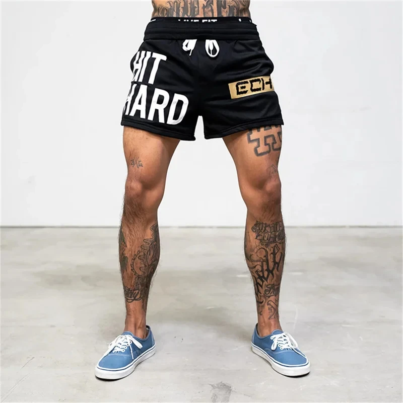 Beach Shorts Summer Men's Outdoor Jogging Letter-printed Breathable Mesh Shorts Quick Drying Shorts Fitness Sports Drawstring
Beach Shorts Summer Men's Outdoor Jogging Letter-printed Breathable Mesh Shorts Quick Drying Shorts Fitness Sports Drawstring