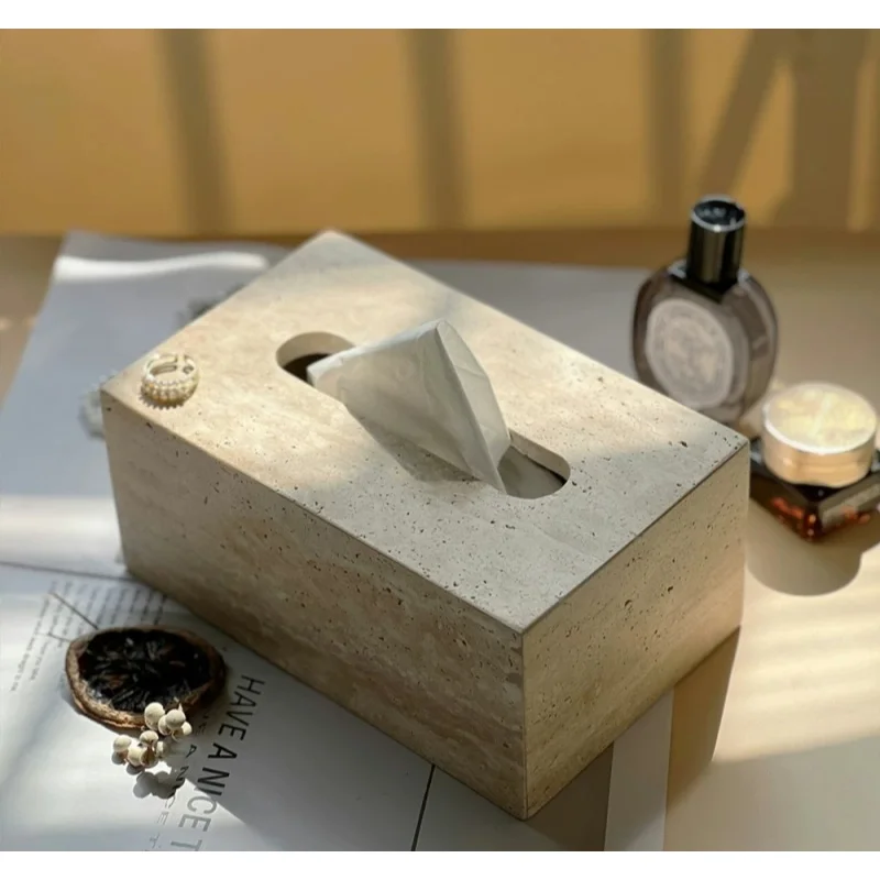 Natural limestone tissue box, living room high-end coffee table tissue drawer, hotel restaurant household luxury tissue box
Natural limestone tissue box, living room high-end coffee table tissue drawer, hotel restaurant household luxury tissue box