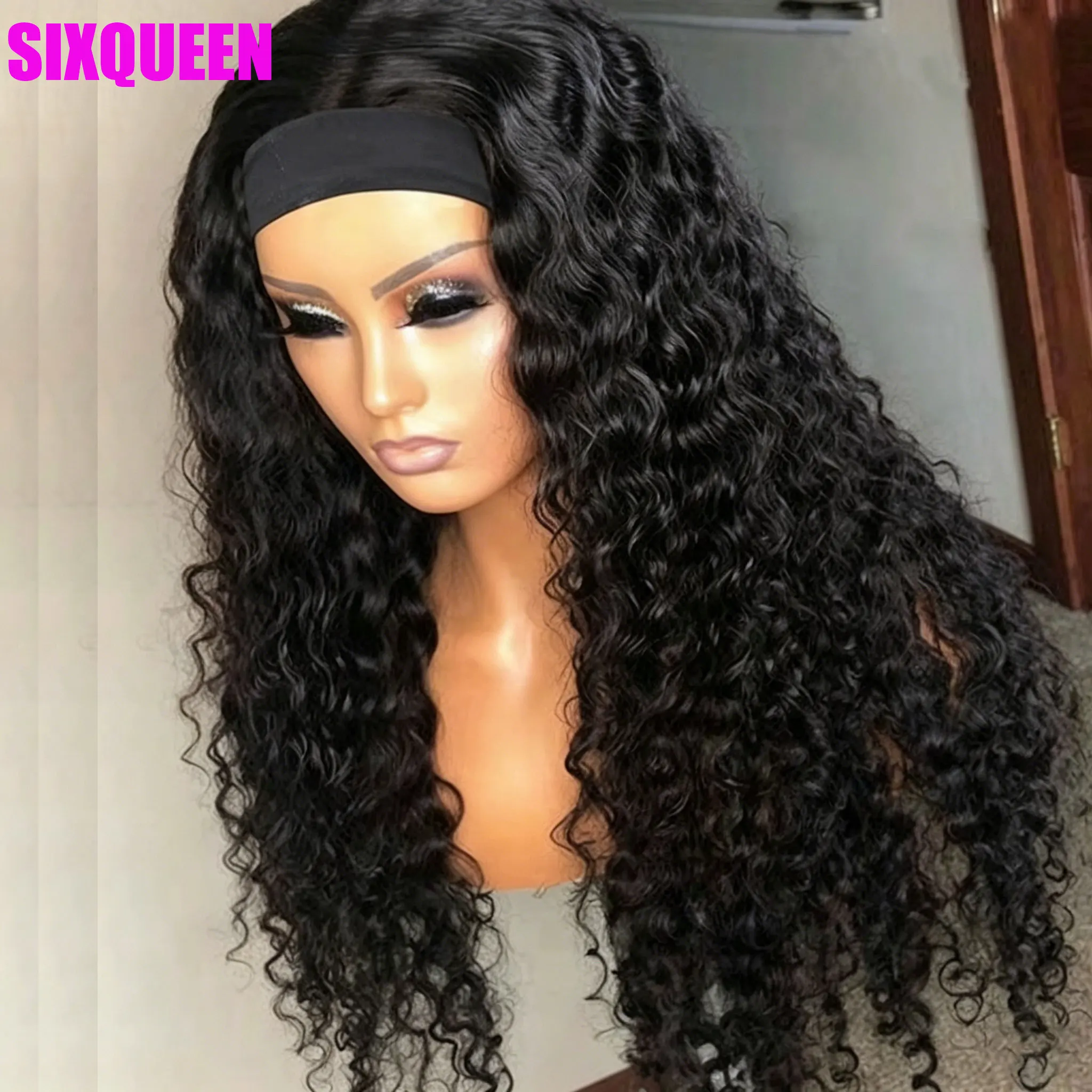 Headband Wig Human Hair 12A Deep Wave Headband Wig 230% Density Glueless None Lace Front Wigs For Women Human Hair Deep Curly Wear And Go Wigs Curly Headband Half Wigs Natural Color
Headband Wig Human Hair 12A Deep Wave Headband Wig 230% Density Glueless None Lace Front Wigs For Women Human Hair Deep Curly Wear And Go Wigs Curly Headband Half Wigs Natural Color