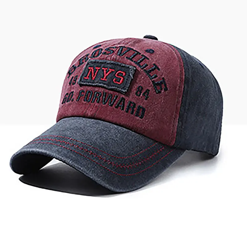 Washed Hat with Embroidered NYS Letters Aged and Color-blocked Baseball Cap Aged and Retro Baseball Ca Men's Outdoor Sunshade
Washed Hat with Embroidered NYS Letters Aged and Color-blocked Baseball Cap Aged and Retro Baseball Ca Men's Outdoor Sunshade
