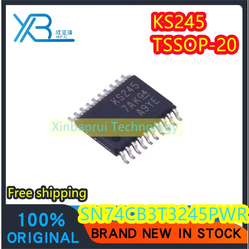 (10/50pieces) SN74CB3T3245PWR Parts Mark KS245 TSSOP20 Logic IC Chip 100% Original Stock Consumer Electronics Free shipping
(10/50pieces) SN74CB3T3245PWR Parts Mark KS245 TSSOP20 Logic IC Chip 100% Original Stock Consumer Electronics Free shipping