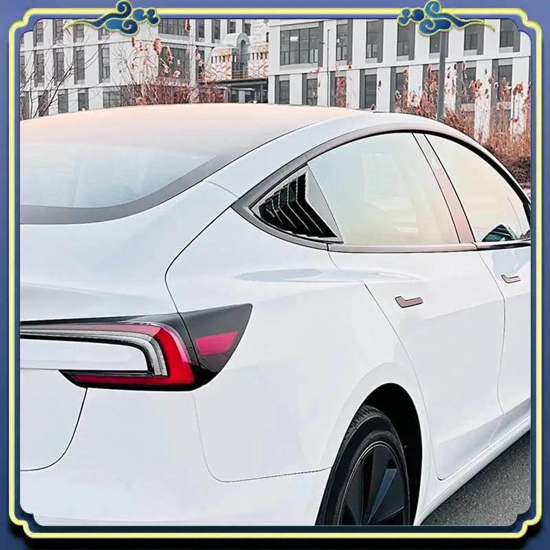 AU16-For Tesla Model 3 Highland 2024+ Rear Side Window Louvers Air Vent Scoop Shades Cover Blinds Spoiler Replacement Carbon Fib
AU16-For Tesla Model 3 Highland 2024+ Rear Side Window Louvers Air Vent Scoop Shades Cover Blinds Spoiler Replacement Carbon Fib