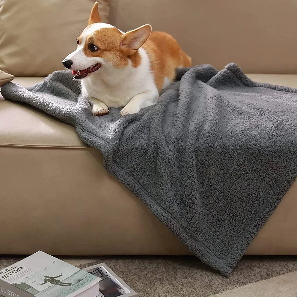 Pet Indoor Thickened Blanket Puppy Autumn Winter Cushion Kitten Blanket Pet Supplies For Small Large Medium Size Dog
Pet Indoor Thickened Blanket Puppy Autumn Winter Cushion Kitten Blanket Pet Supplies For Small Large Medium Size Dog