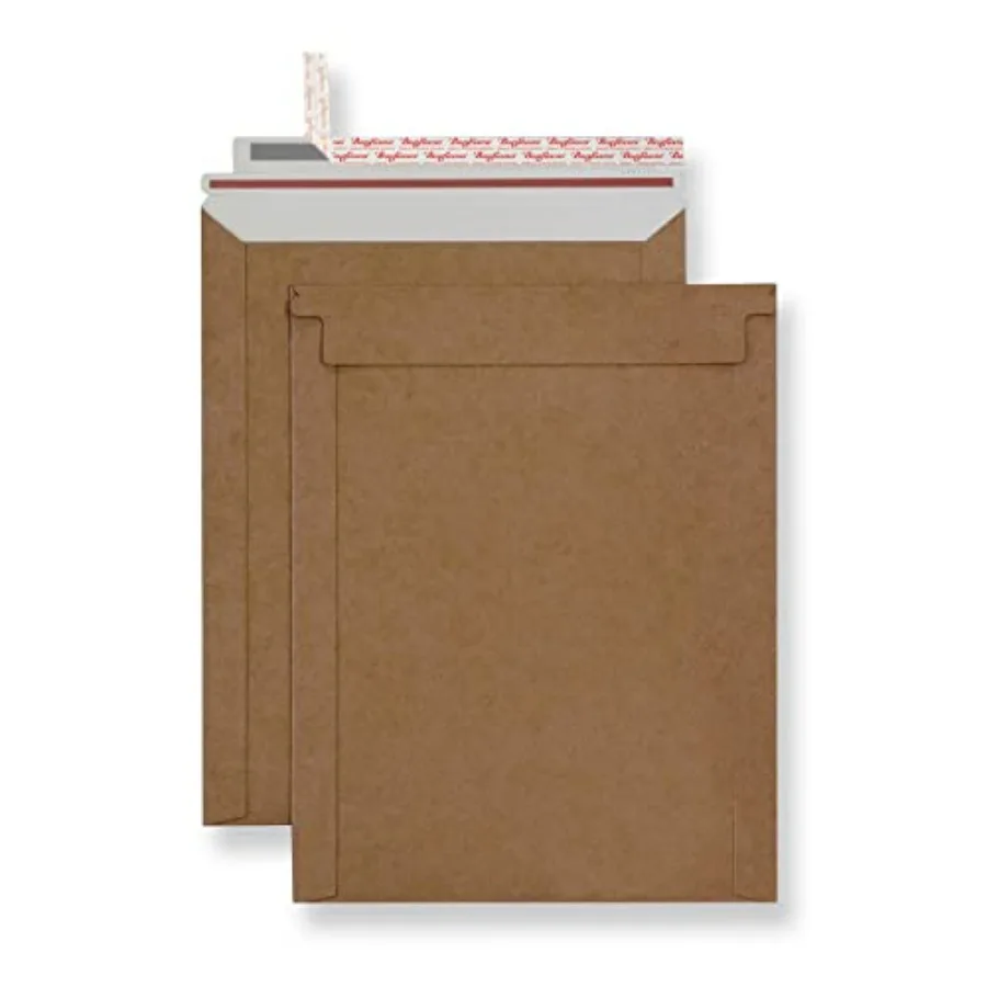Rigid Mailers 30 Pack Self Seal Stay Flat Bulk Cardboard Kraft No Bend Mailers Peel and Seal for Document Photos Pictures Paper
Rigid Mailers 30 Pack Self Seal Stay Flat Bulk Cardboard Kraft No Bend Mailers Peel and Seal for Document Photos Pictures Paper